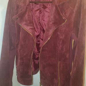 Moto jacket size medium womens